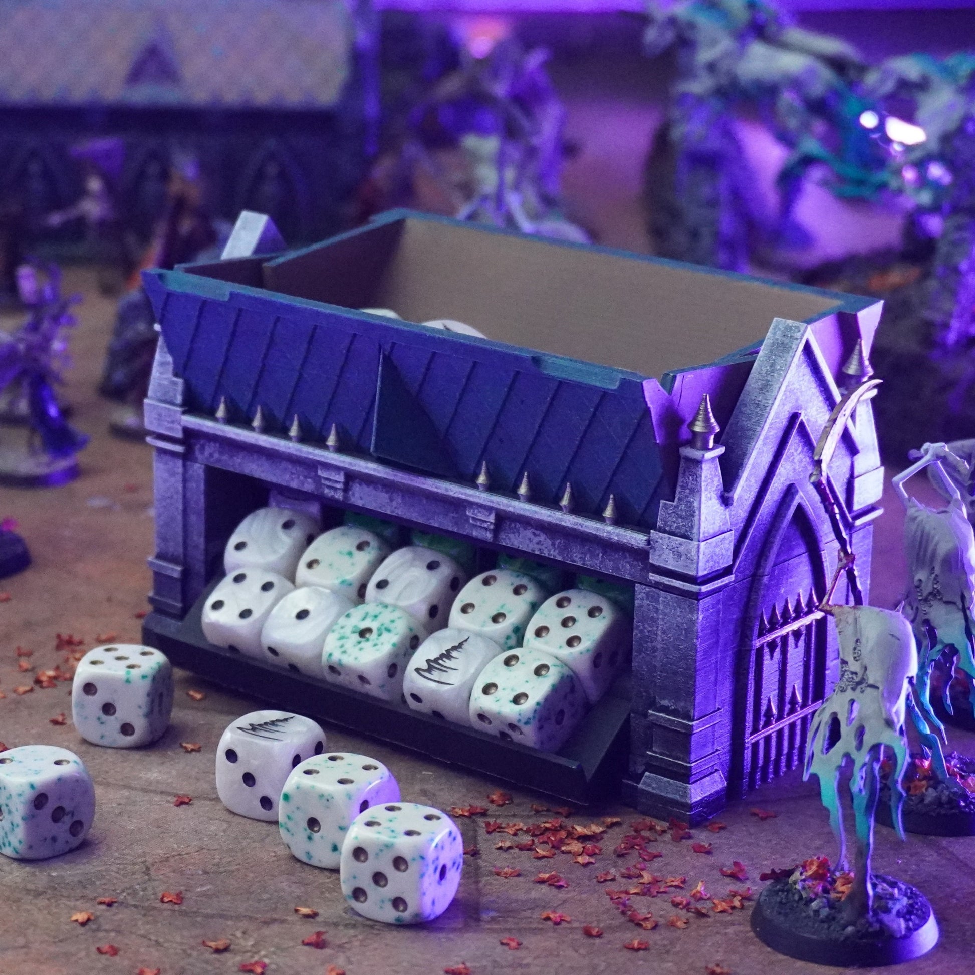 Rapid Fire Dicebox - Gothic Mausoleum