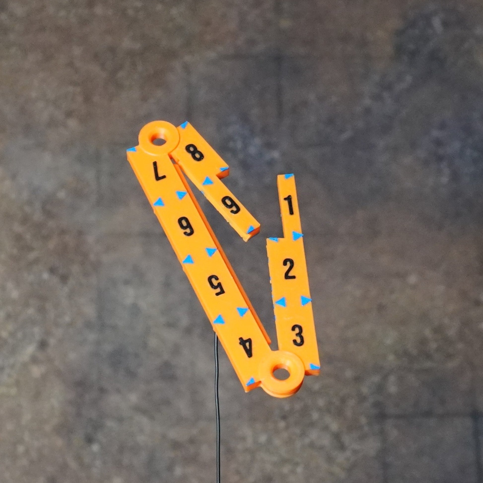 Mediocre Hobbies - Full Set 12", 9" & 6" Gauges - Orange (Made-in-USA)