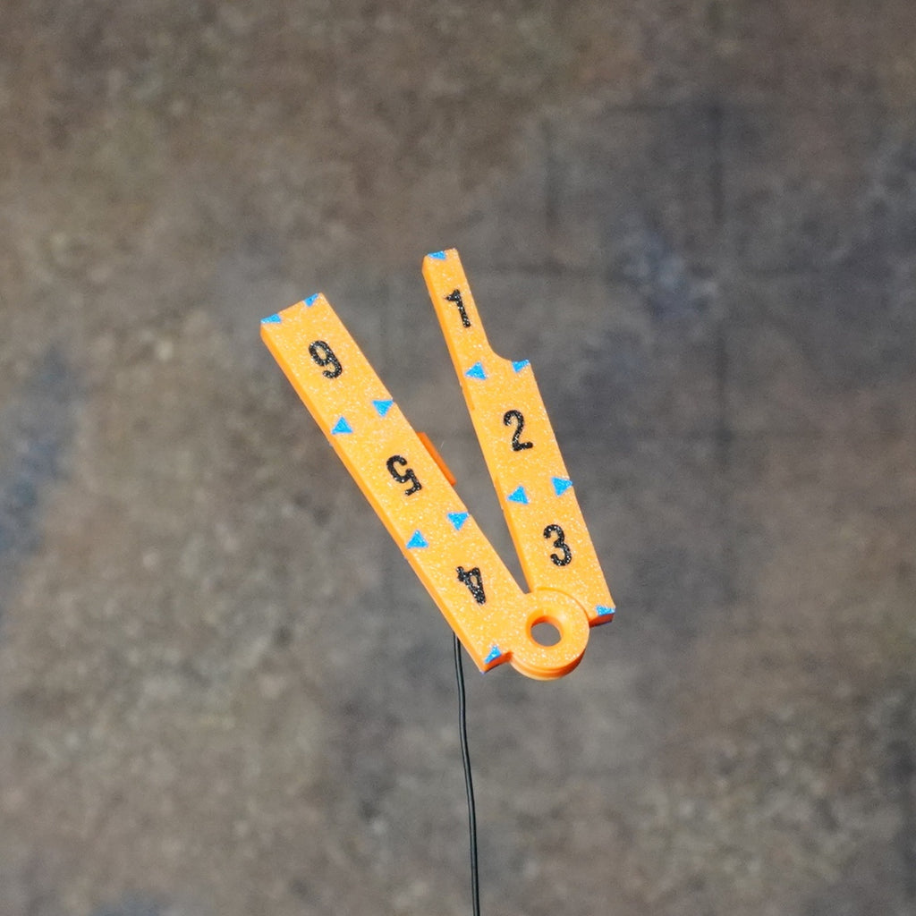 Mediocre Hobbies - Full Set 12", 9" & 6" Gauges - Orange
