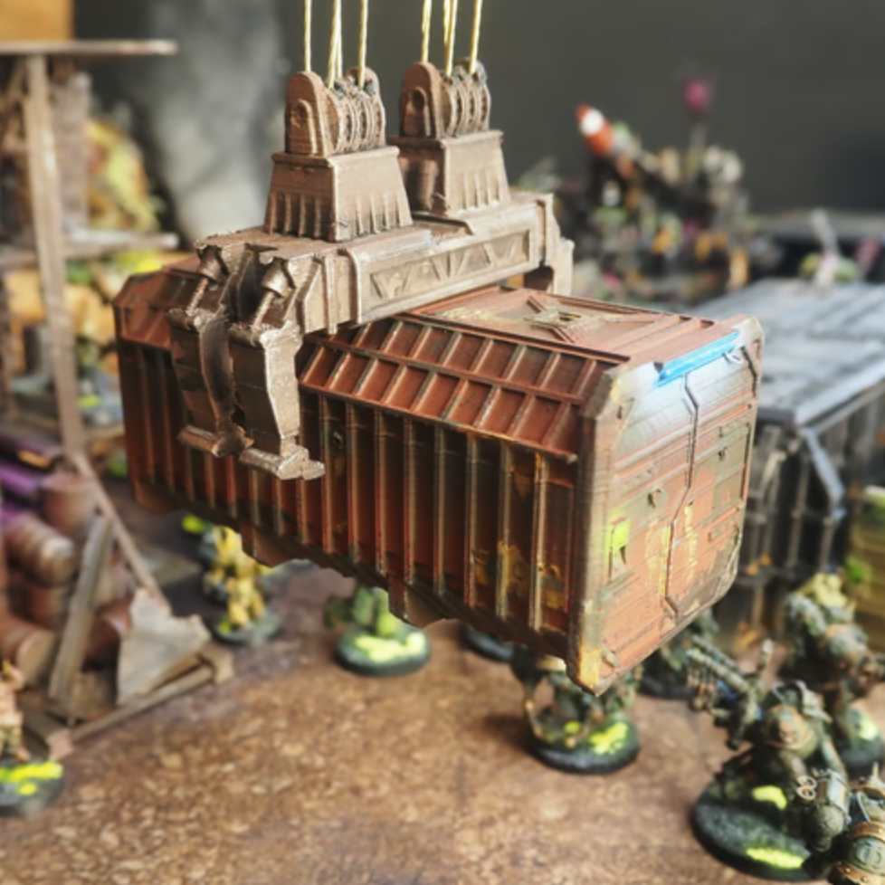 Sci-Fi Container Scatter Terrain - Physical image 0