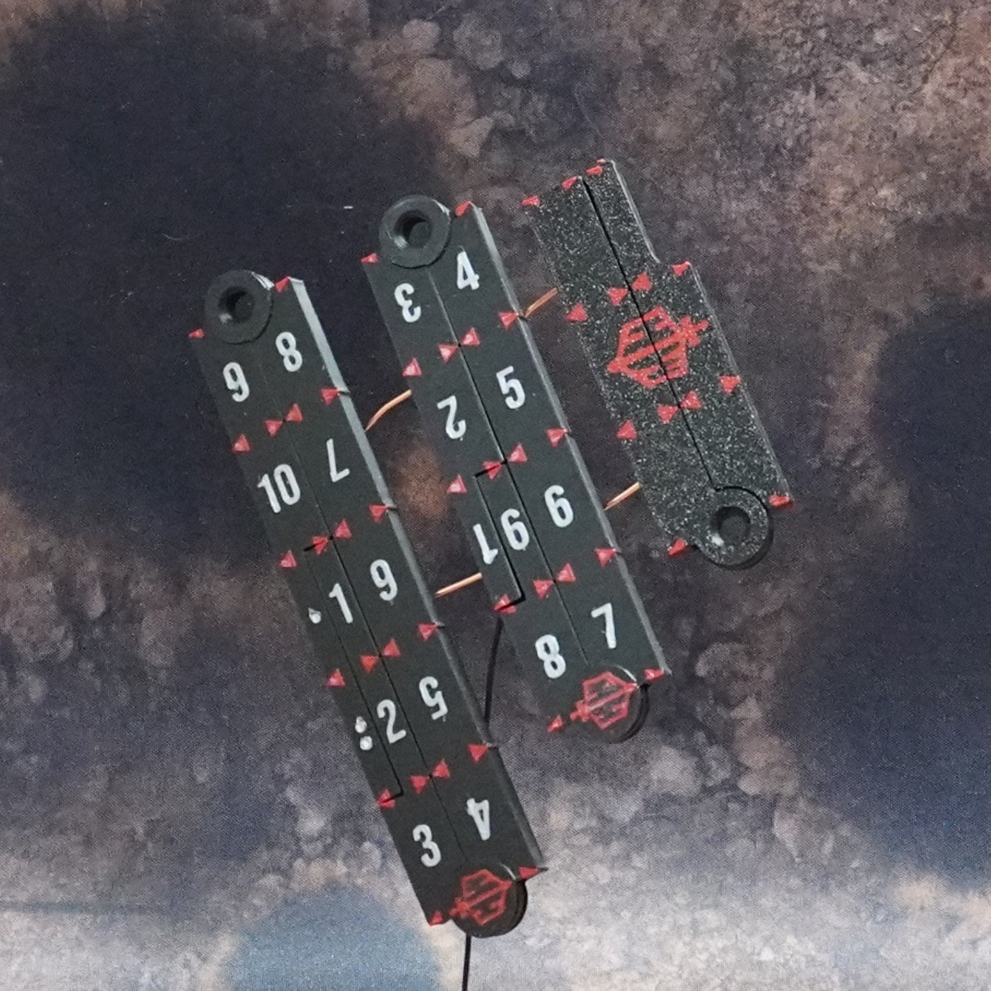 Hellstorm Wargaming - Full Set 12", 9" & 6" Gauges