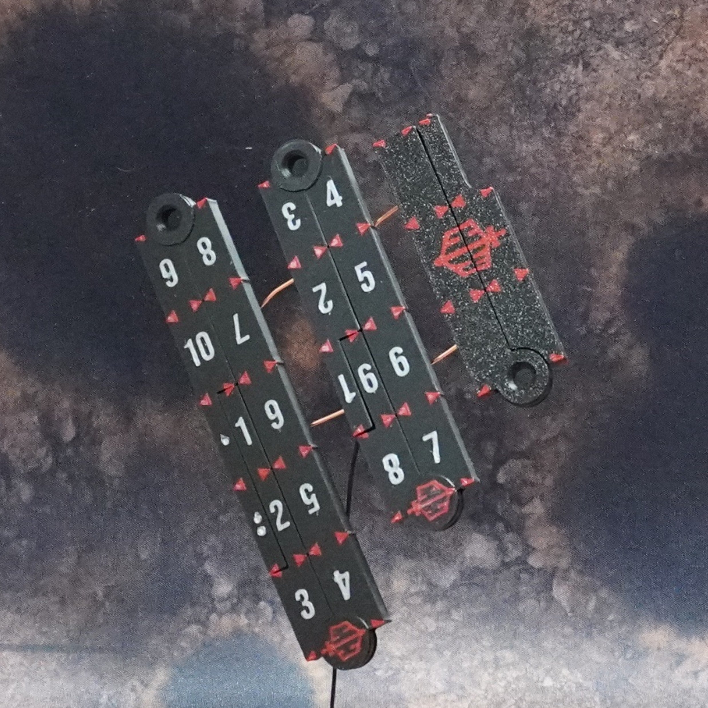 Hellstorm Wargaming - Full Set 12", 9" & 6" Gauges